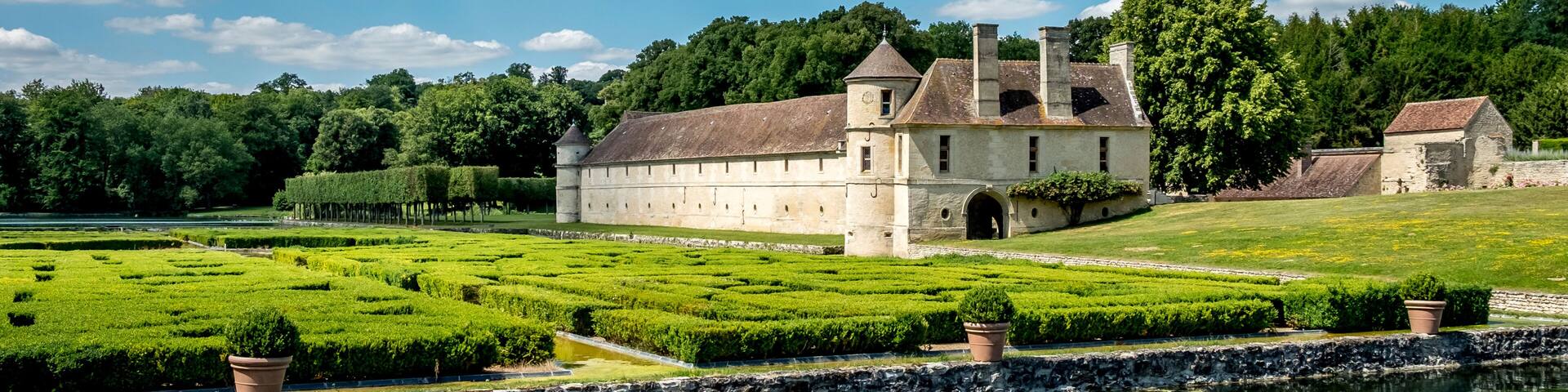 Villarceaux, France. The Villarceaux estate is located in Chaussy, Val-d'Oise. The lower castle is the oldest of the 13th century.