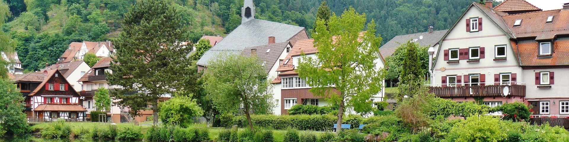 Stadtsee in Bad Liebenzell