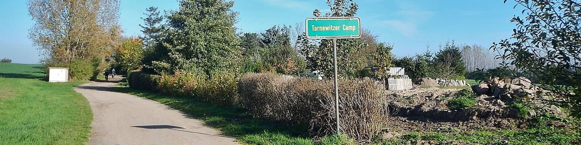 Tarnewitzer Camp am Ostseeküstenradweg zwischen Lübeck-Travemünde und Wismar