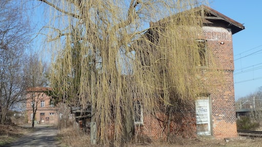 Bahnhof Großbeeren, denkmalgeschütztes Nebengebäude