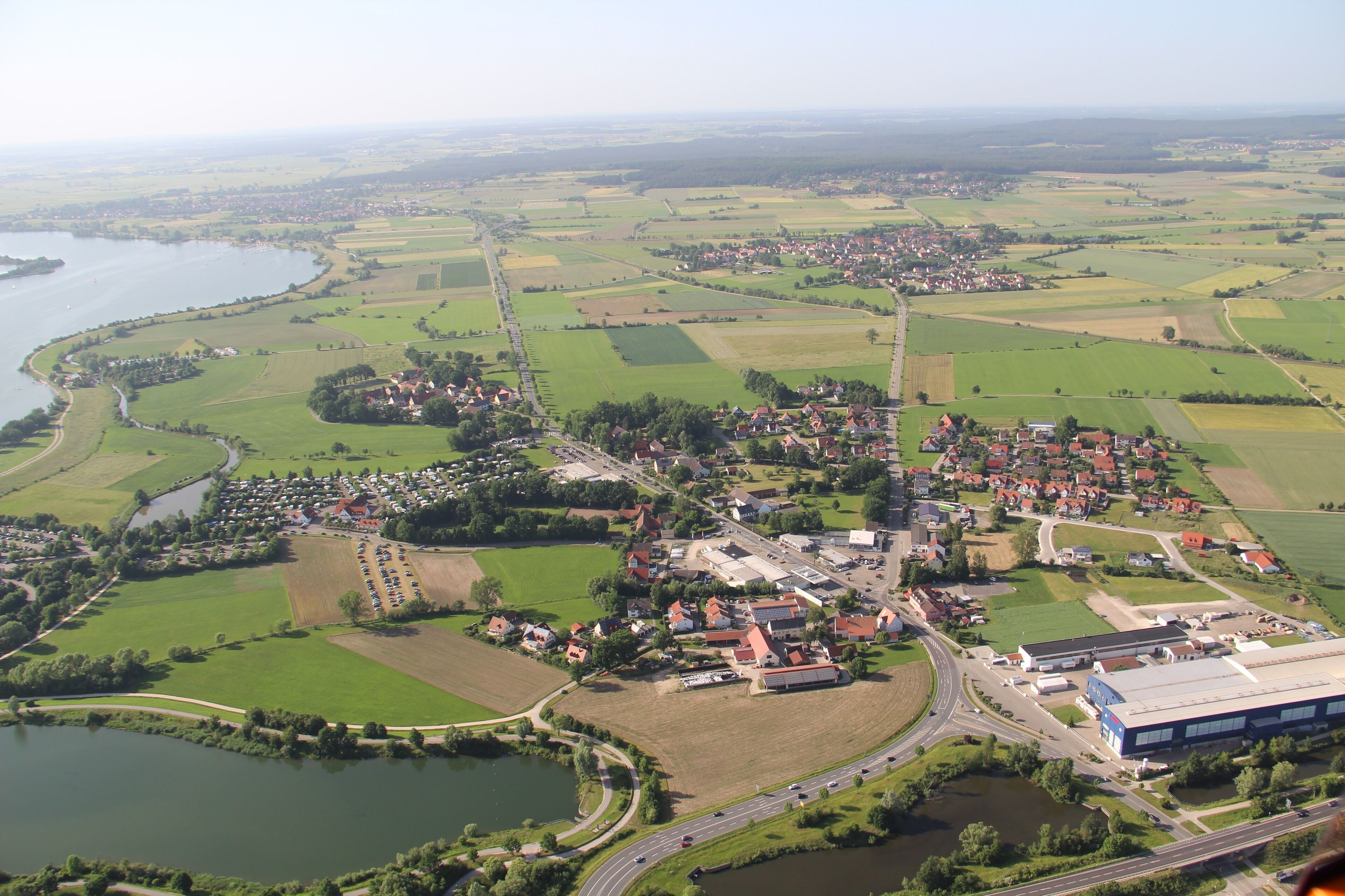 Luftbild Ortsteil Schlungenhof