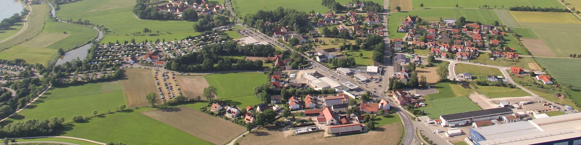 Luftbild Ortsteil Schlungenhof