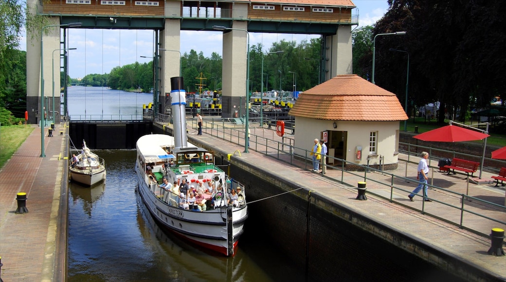 Kleinmachnow which includes a river or creek and boating