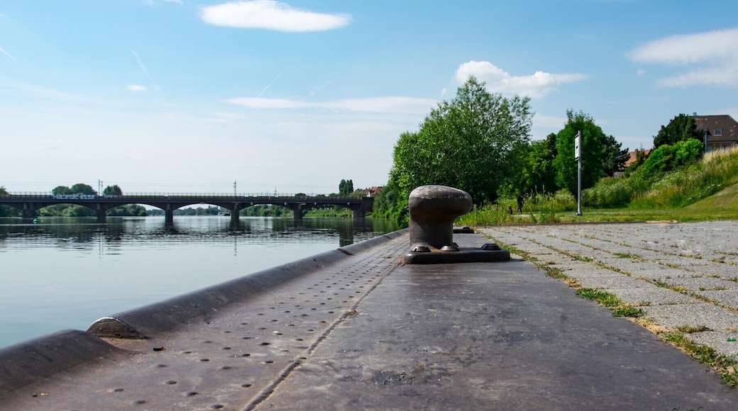 a small nice old town where Carl-Benz was living