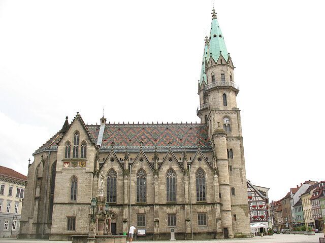 Evangelische Pfarrkirche, Meiningen (Reformed parish church, Meiningen)