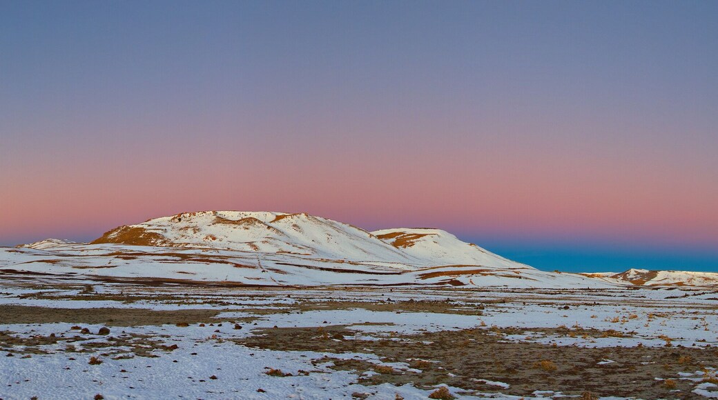 Amazing colorful panorama landscape showing a landscape in Ifrane province