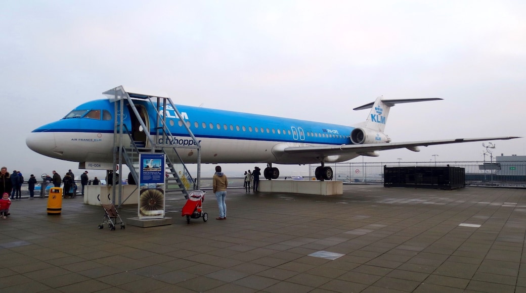 Een KLM Cityhopper om te bekijken.