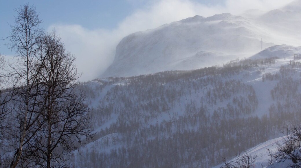 A quite windy day in Hemsedal Skisenter. #snow