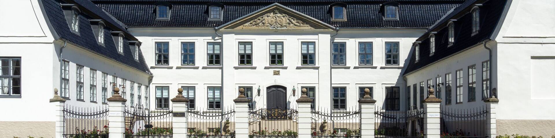 Hafslund Manor (Hafslund Hovedgård) in Sarpsborg, Norway.