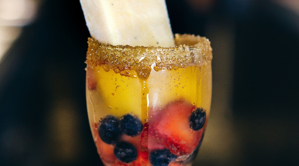 For Brunch lovers, Isla Verde in San Juan Puerto Rico have some of the best brunch menus I have ever seen and tried in my life. This drink in the picture is one of their specialty. The mimosa made of champagne, a variety of fruits, and ice cream: you can only find this tasty and unique drink in Puerto Rico. #trovember #lifeatexpedia #drinks #food