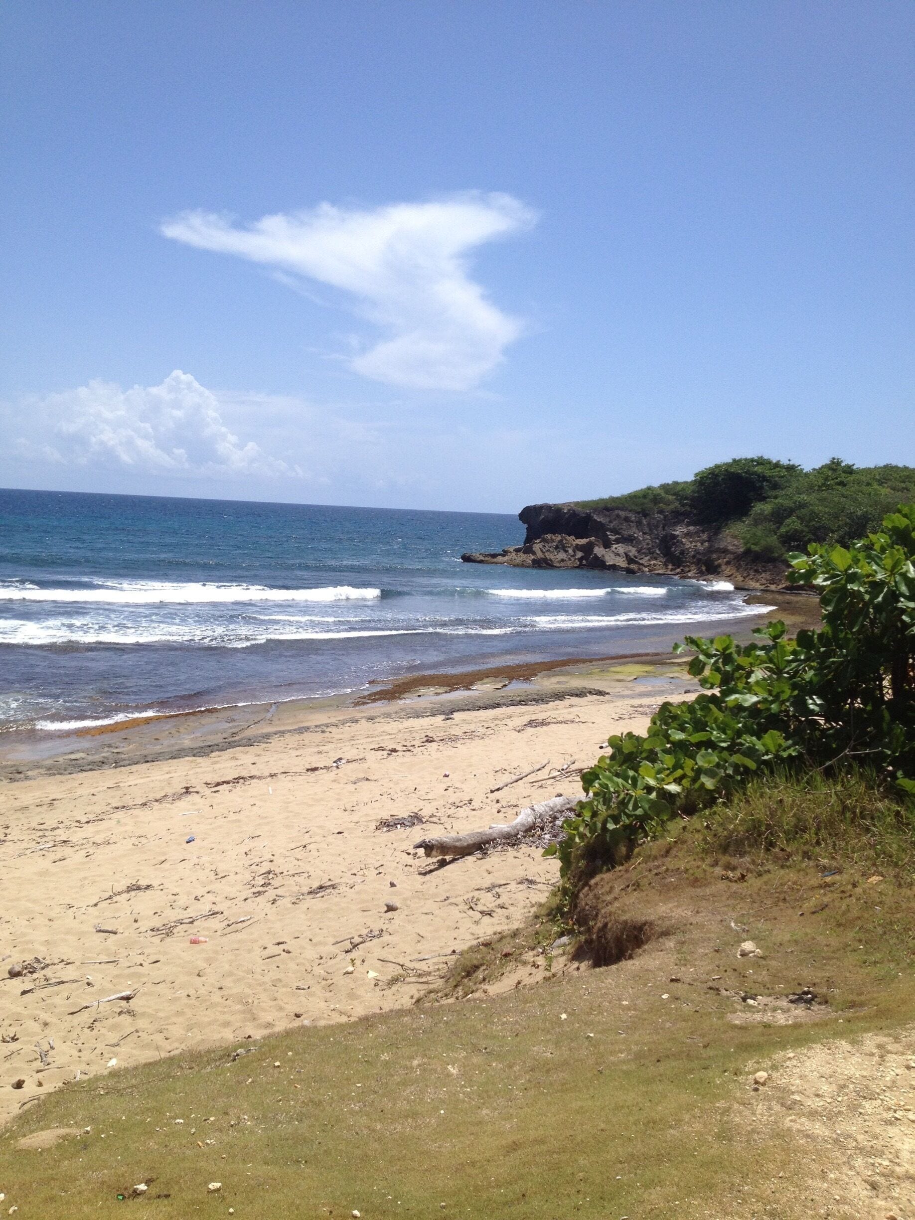 Go for a run and then take get some sun.  This area is always deserted as locals will go to other beaches. If you like surfing this area is great.