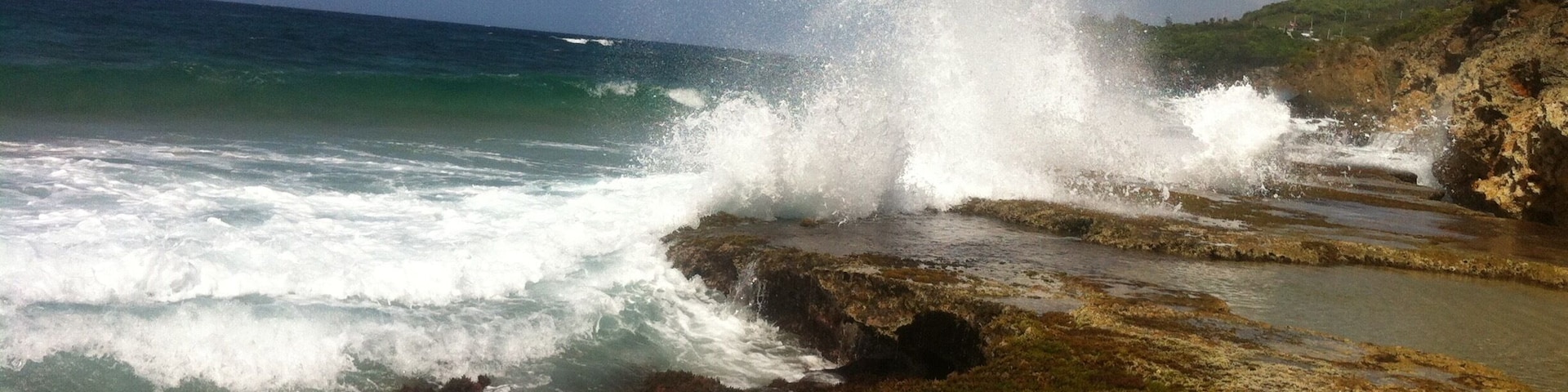 Playa Guajataca, Isabela, P. R. #weekendgetaway #puertorico #beach #beachbound #tunelguajataca #thisispuertorico