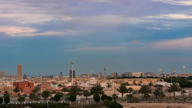 Sunset over Al-Khobar, Eastern Saudi Arabia