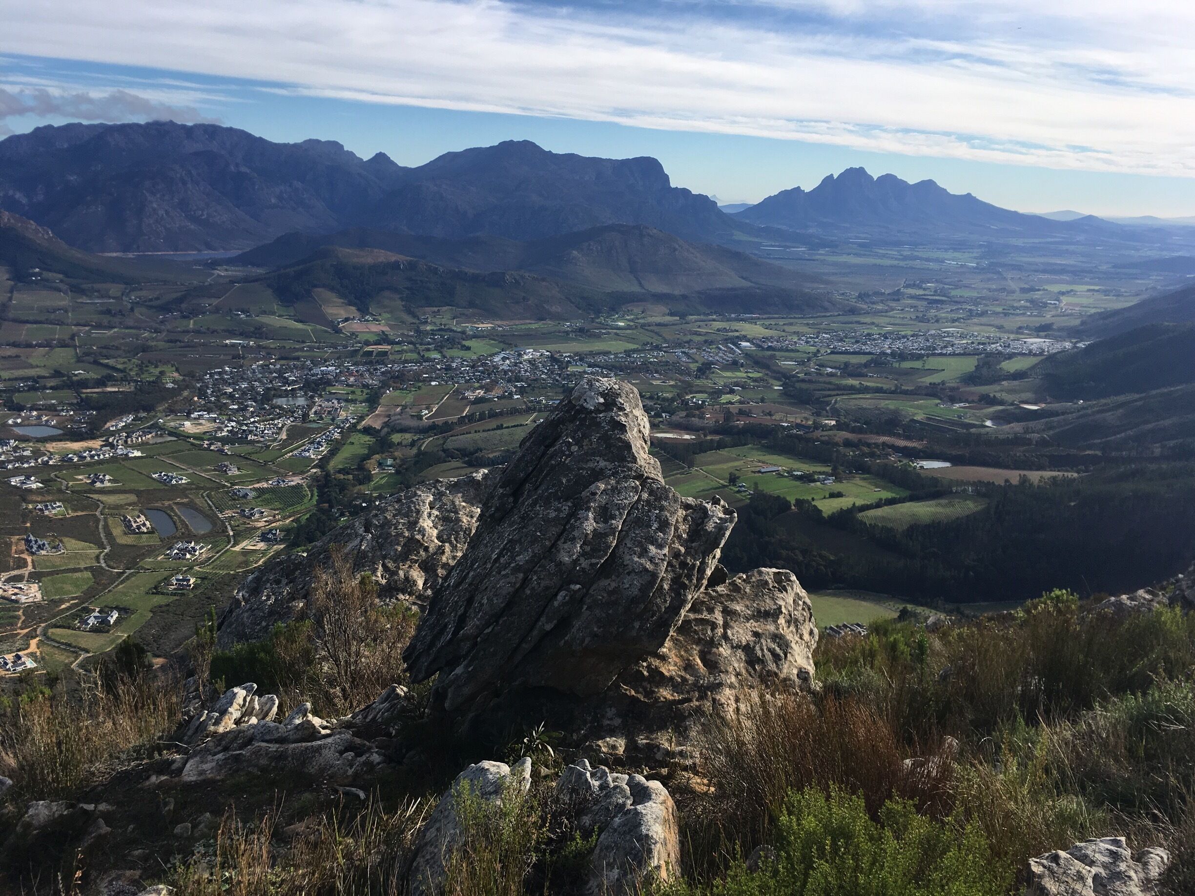 #takeahike to this point, only 20 minutes drive from Franschhoek and 30 minute hike!