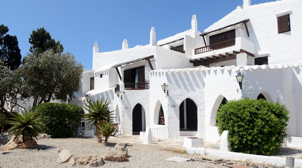 The Mediterranean charm of the city and the palaces of Mahon in Menorca
