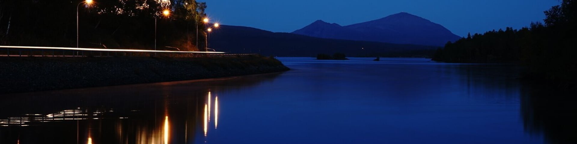 The church in tärnaby lies in a very photogenic spot if i have to say
