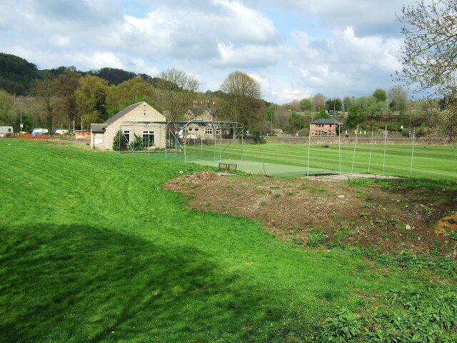 Ambergate Cricket Club The new practice nets have just been installed.