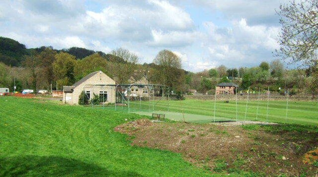 Ambergate Cricket Club The new practice nets have just been installed.