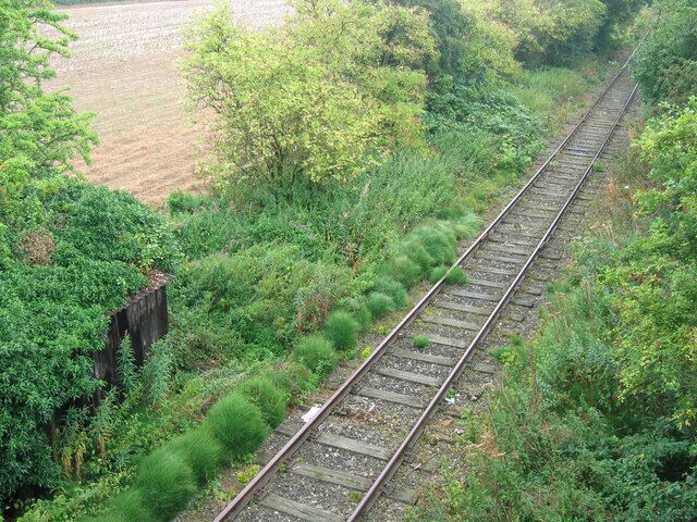Ecclesbourne Valley Railway, near Hazelwood. Volunteers of the Ecclesbourne Valley Railway Association have been working with Wyvern Rail plc to re-open this 10 mile stretch of railway between Duffield and Wirksworth.