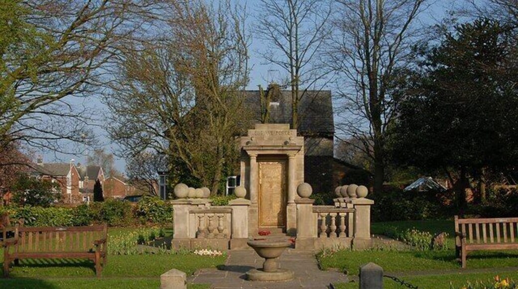 Lest We Forget Adlington War memorial