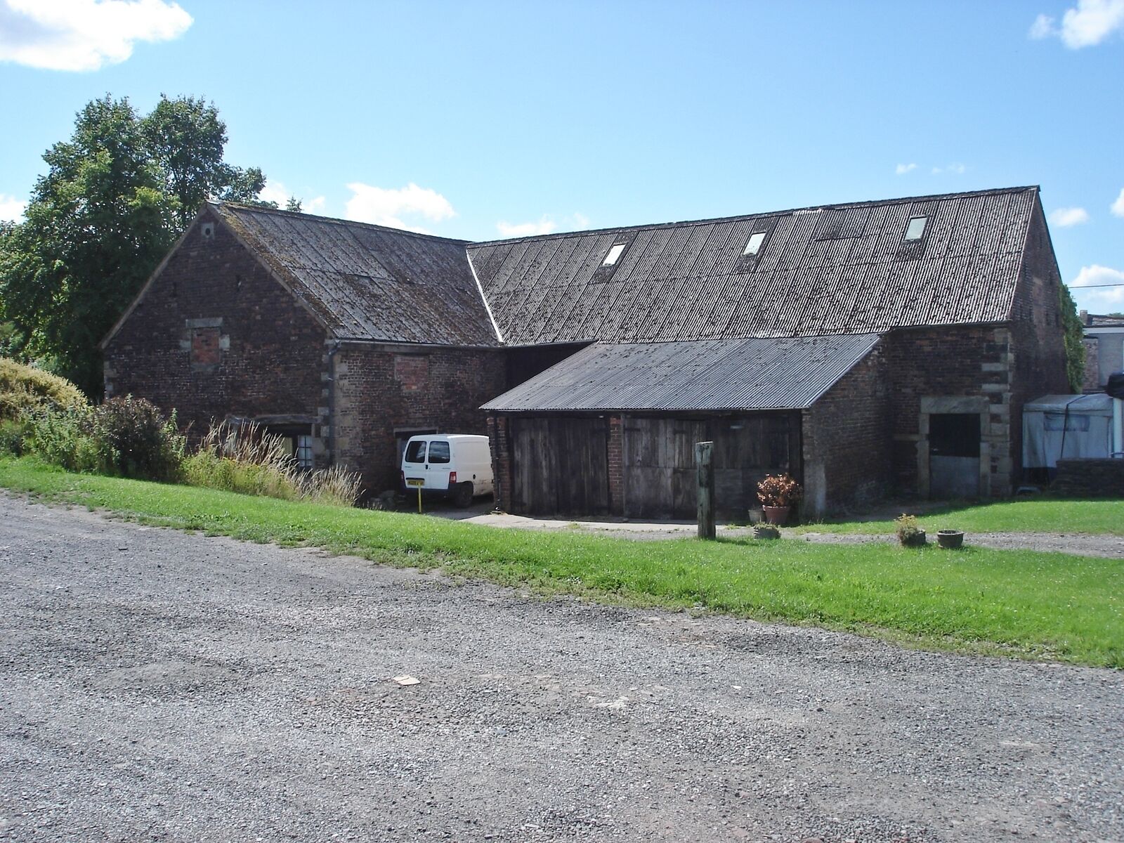 Barn at Allanson Hall, Adlington. A grade II listed building.
