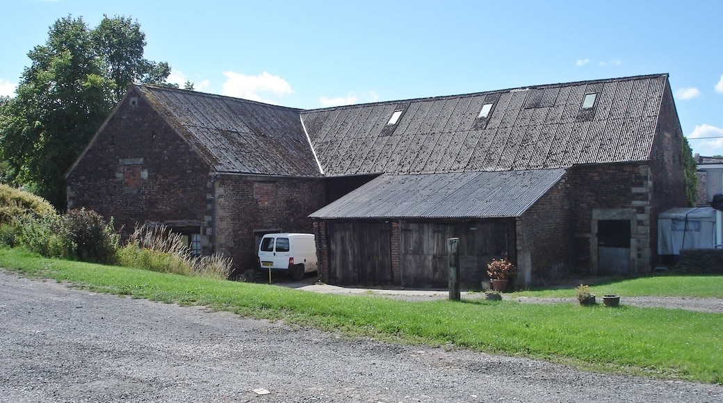 Barn at Allanson Hall, Adlington. A grade II listed building.