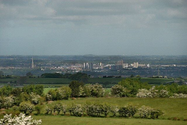 View to Preston View to Preston from Wheelton