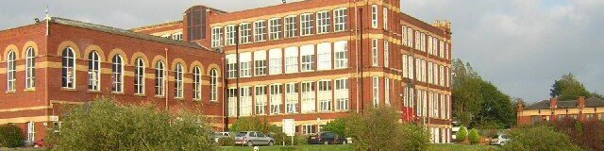 Coppull Enterprise Centre. With coarse fishing on the former mill lodge, and providing accommodation for a variety of small businesses, this fine former cotton mill on the outskirts of Chorley earns its Enterprising label.