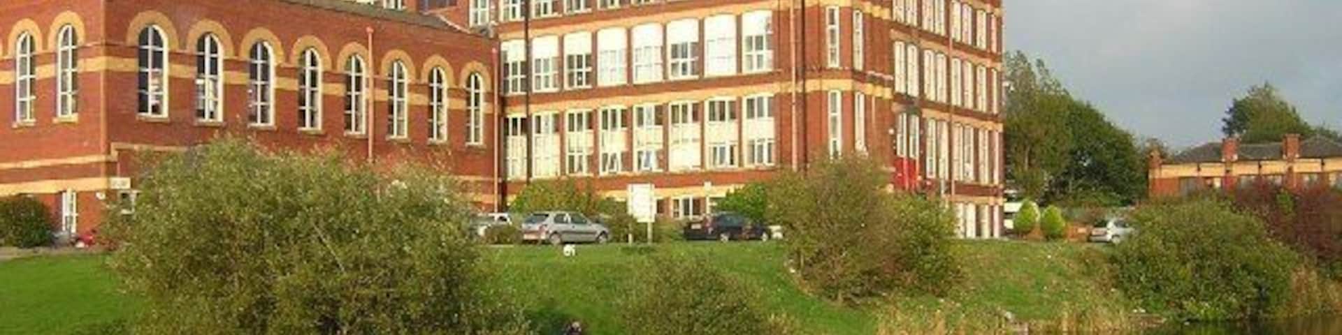 Coppull Enterprise Centre. With coarse fishing on the former mill lodge, and providing accommodation for a variety of small businesses, this fine former cotton mill on the outskirts of Chorley earns its Enterprising label.