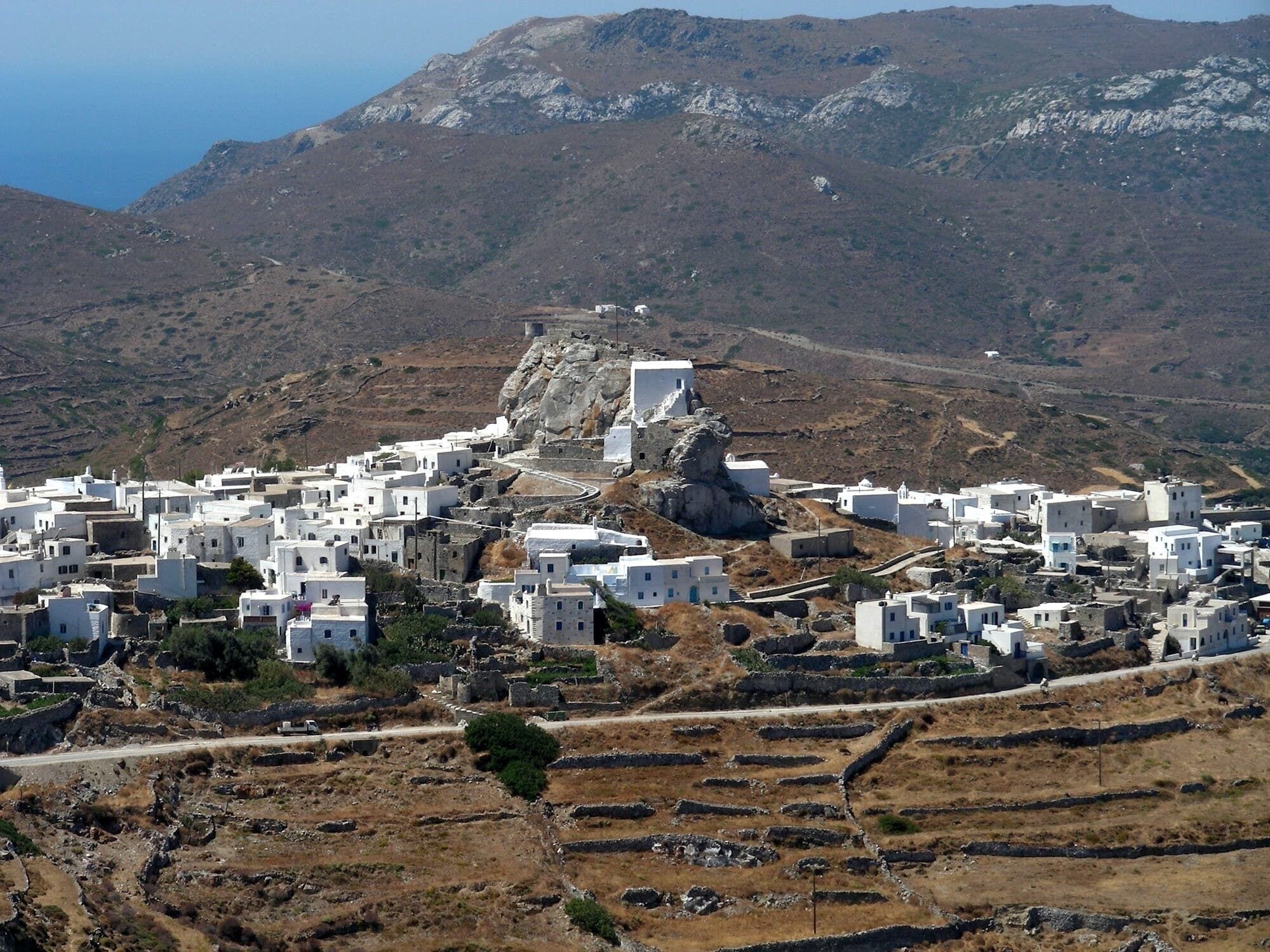 Chora (Main town), On island of Amorgos, Cyclades, Greece

#amorgos #cyclades #aegean #greece