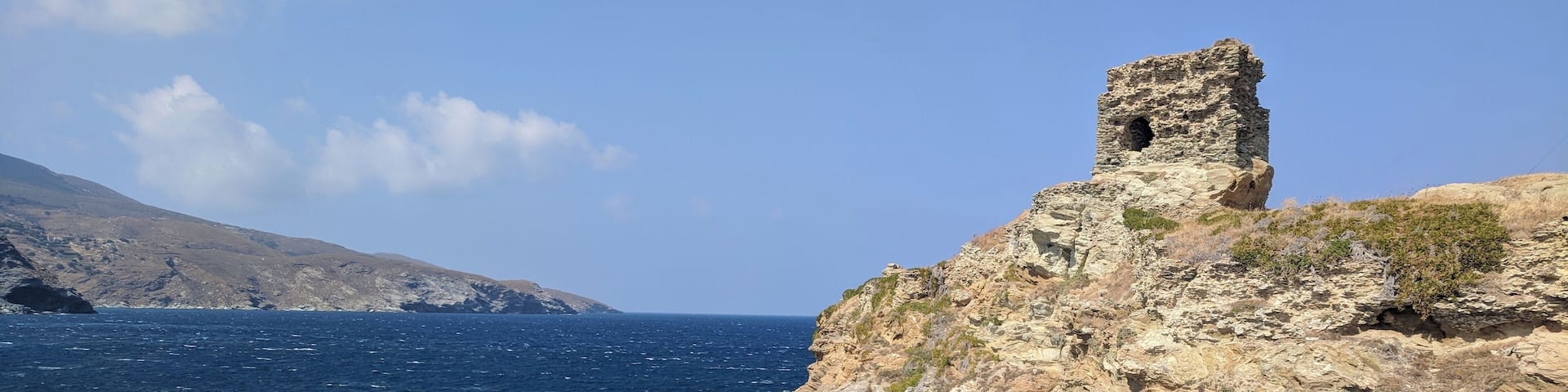 A truly magical place. The views, the water, the scenery. Pure love! #culture Chora, Andros Island, Greece August 2018.