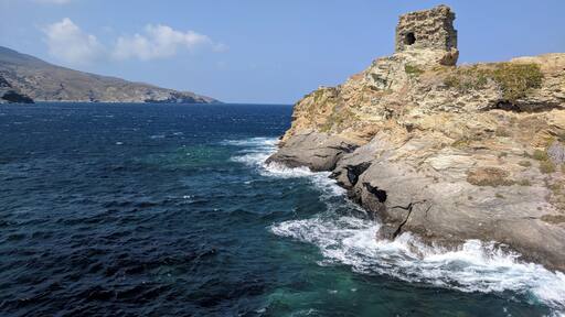 A truly magical place. The views, the water, the scenery. Pure love! #culture Chora, Andros Island, Greece August 2018.