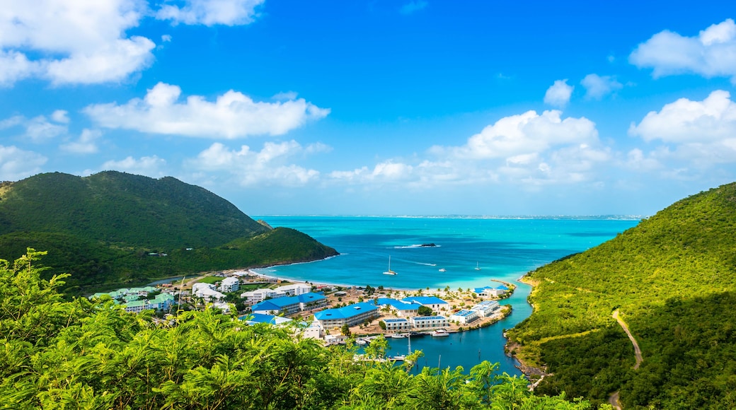 Anse Marcel on the island of Saint Martin in the Caribbean