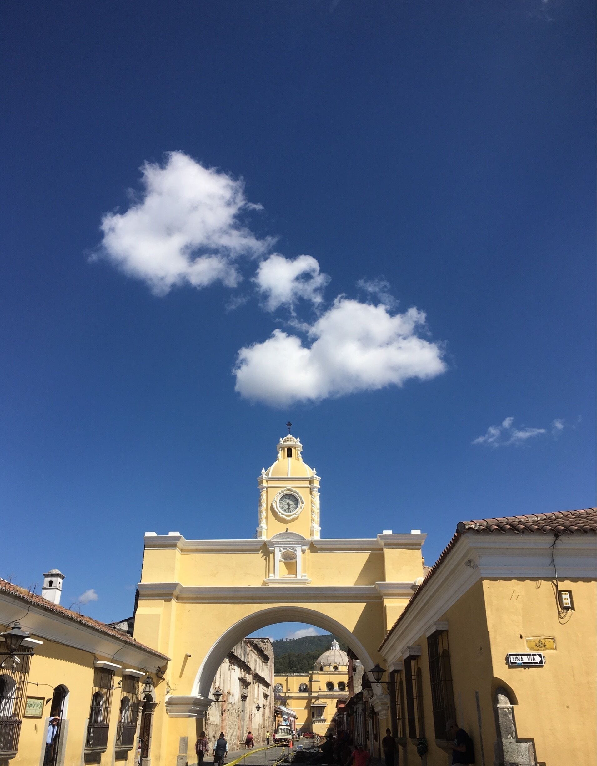 The Spanish Colonial architecture in Antigua is amazing 