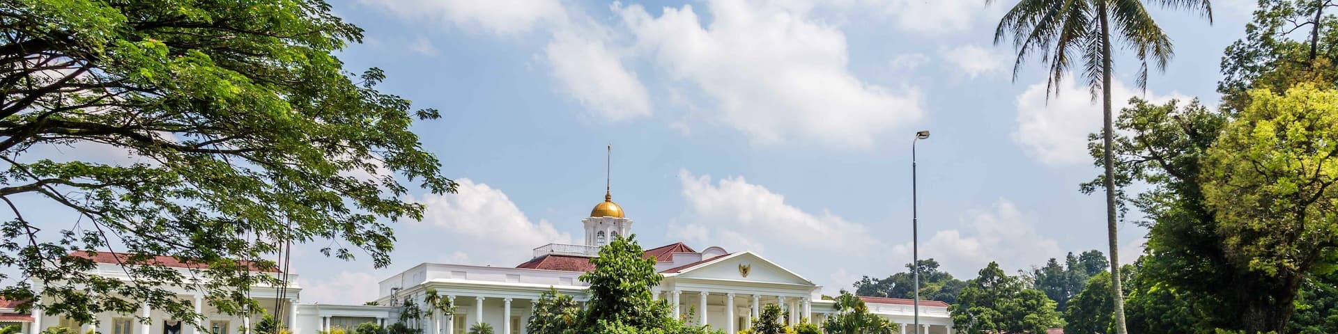 Presidential Palace of the Republic of Indonesia in Bogor, West Java, Indonesia