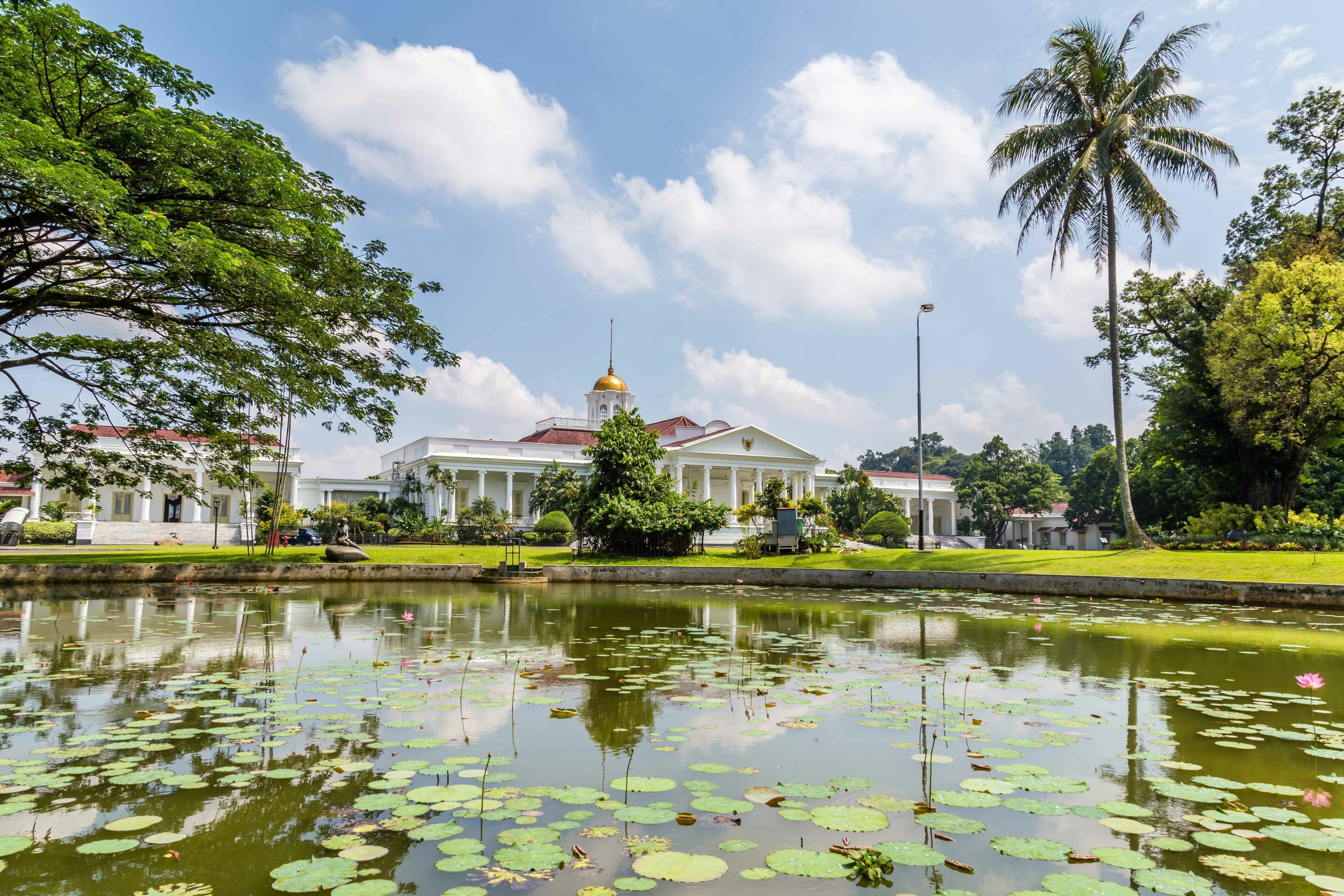 Presidential Palace of the Republic of Indonesia in Bogor, West Java, Indonesia
