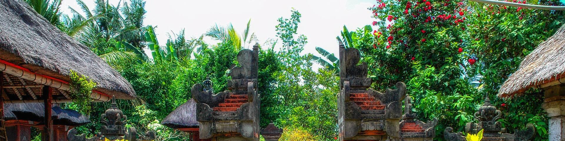 Indonesia, Bali, Payangan, Buahan village, Pura Nataran Sangyang Tega, new Hindu Temple