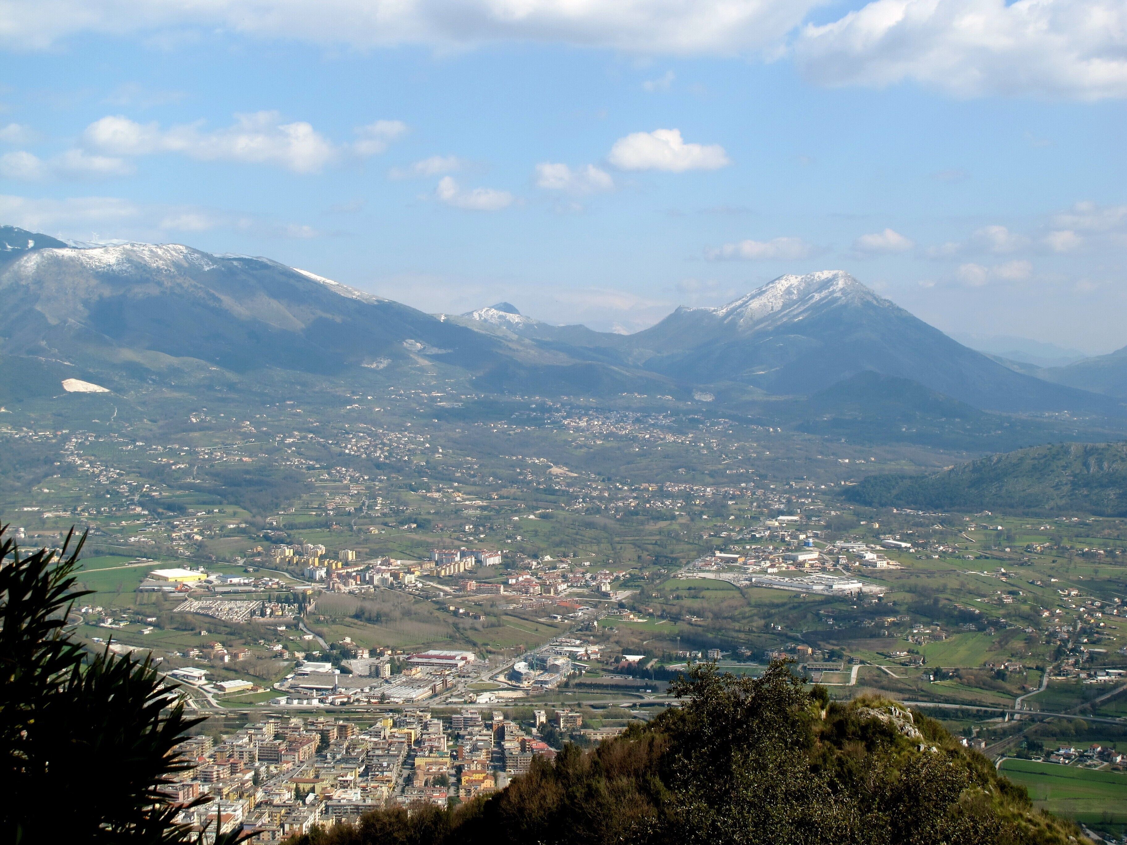 Dall'alto di Montecassino