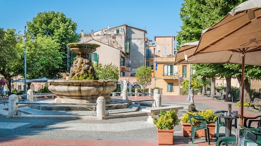 Grottaferrata in a sunny summer day, province of Rome, Latium, central Italy.; Shutterstock ID 682147042; Purchase Order: -