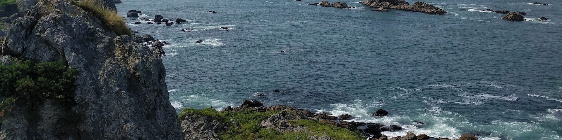 Check out the trails and the views. There are also rock beaches in the area.