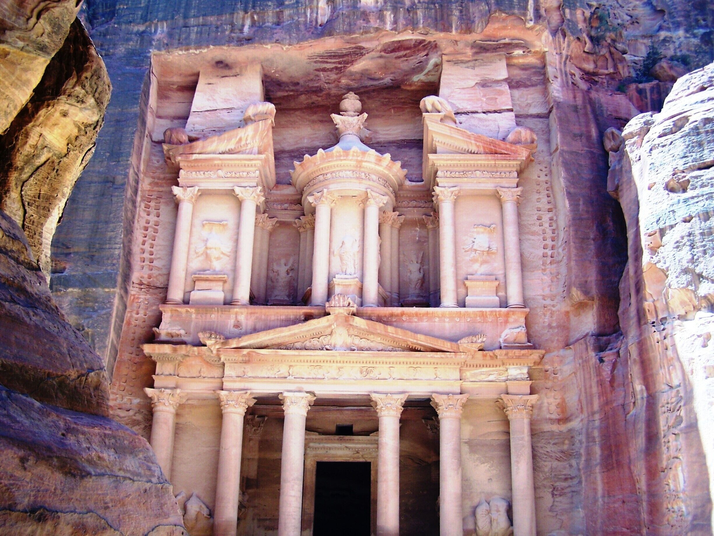 I'm not sure how long it would take to fully take in this place, but it would take much longer than we had on our visit. I can't imagine how long it took to carve all the buildings, homes and public gathering places in Petra. They certainly were under no time constraints to finish on a schedule. Absolutely incredible!!!