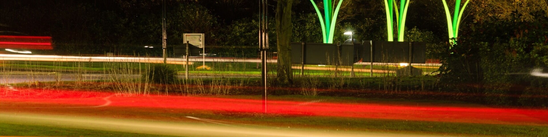 Glenrothes daffodils at the Leslie roundabout