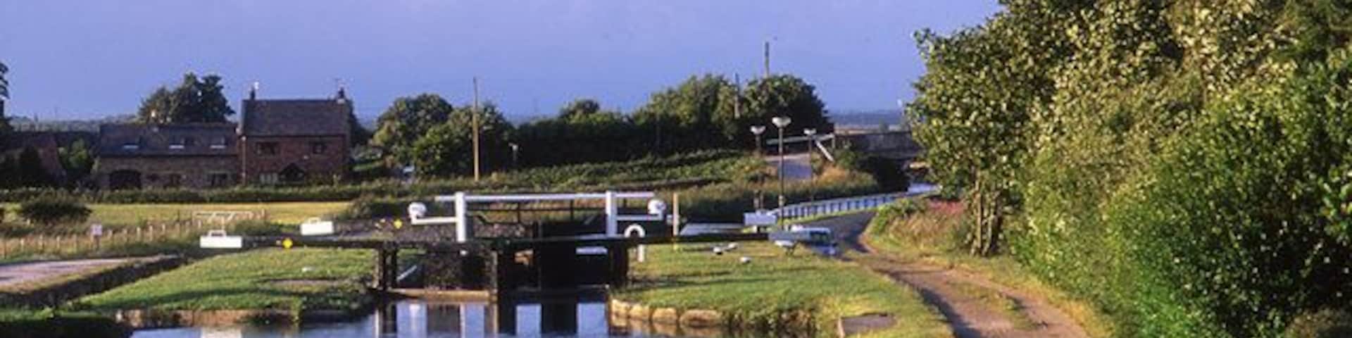 Leeds & Liverpool canal, Rufford branch, near Burscough