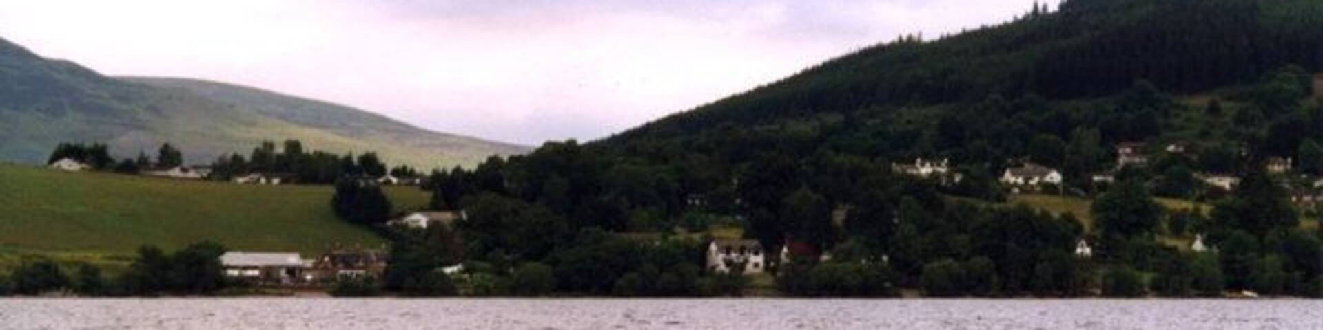 View of Fearnan from Loch Tay