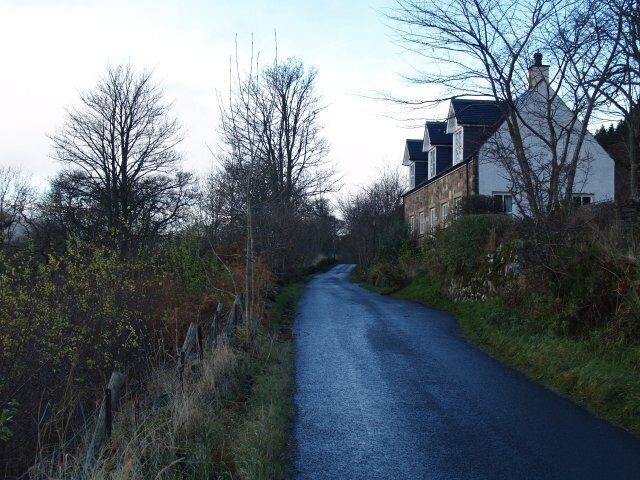 Cottage near Skiag On the minor B road to the SE of Loch Tay