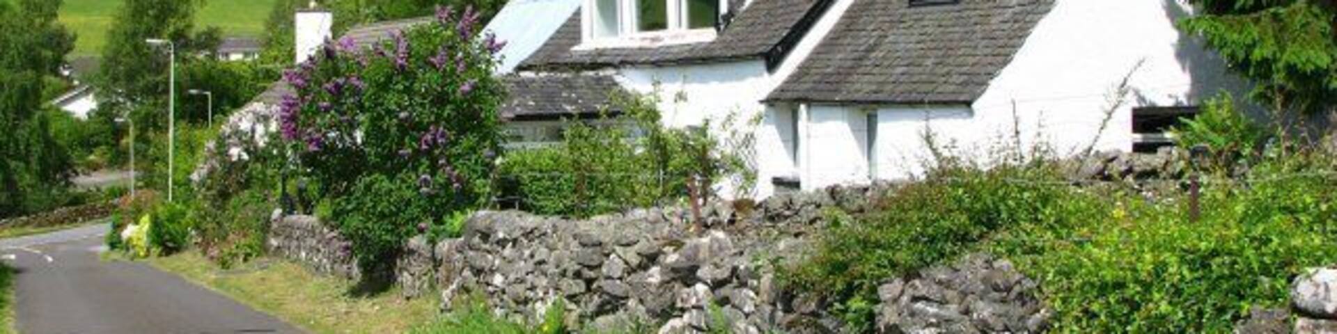 Fearnan. One of the older cottages in a now quite substantial village.