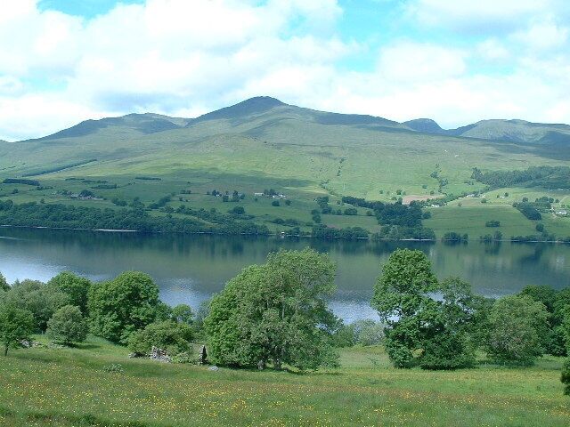 Tayside looking towards Ben Lawers.