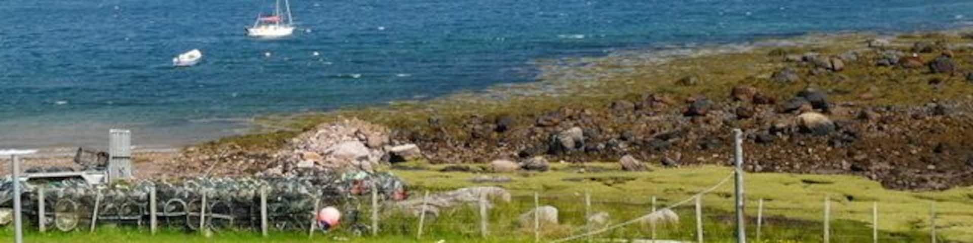 Little Loch Broom from Maggies Tearoom