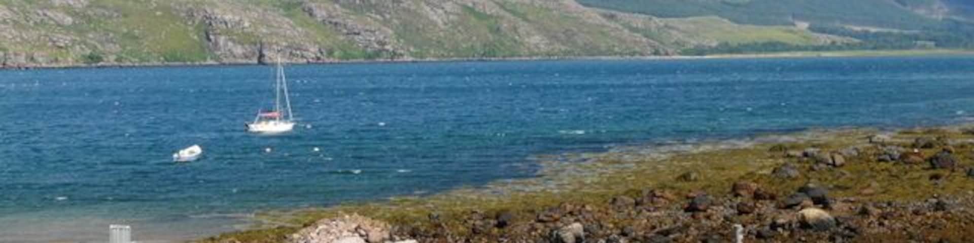 Little Loch Broom from Maggies Tearoom