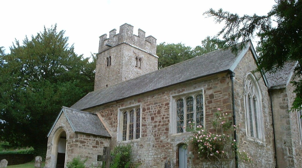 St Mary the Virgin parish church, Calverleigh, Devon, seen from the southeast